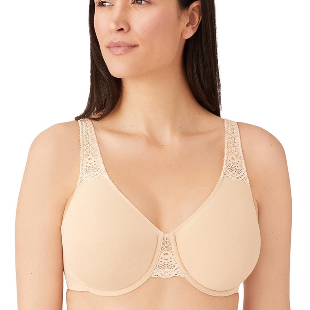 Wacoal Beige Lace Accent Bra